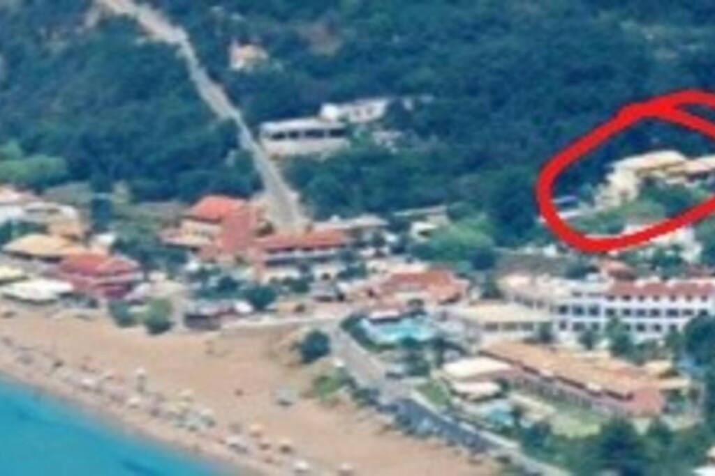 Corfu Escape Five Apartment อายีโอส เยออร์ยิโอส ปากอน ภายนอก รูปภาพ